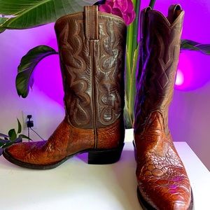 Vintage Tony Lama Women’s Western Cowboy Boots